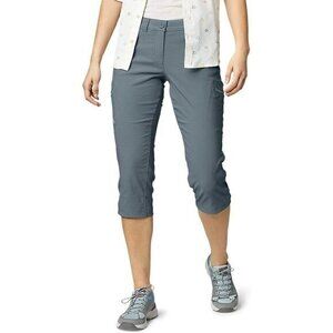 Eddie Bauer Women's Outdoor Hiking Capris Pants in Graphite Size 10